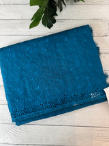 Cutwork Blended Jute - tussar saree MTS9079