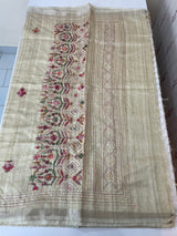 Handworked Blended tussar silk saree MS90543 (12)