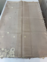 Soft Tissue kota embroidery saree MSK4660 PastelMauve