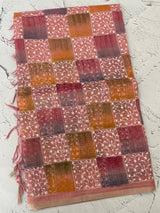 Tissue Silk embriodery saree MS49892