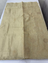 Tissue Silk applique work saree MSH120 Ivory