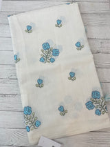 Silky kota embroidery saree MSK654