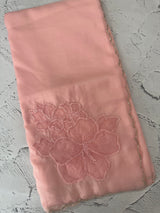 Soft crush Organza saree with beads work MBS679 PeachPink