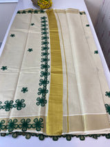 Kerala tissue saree- Gold
