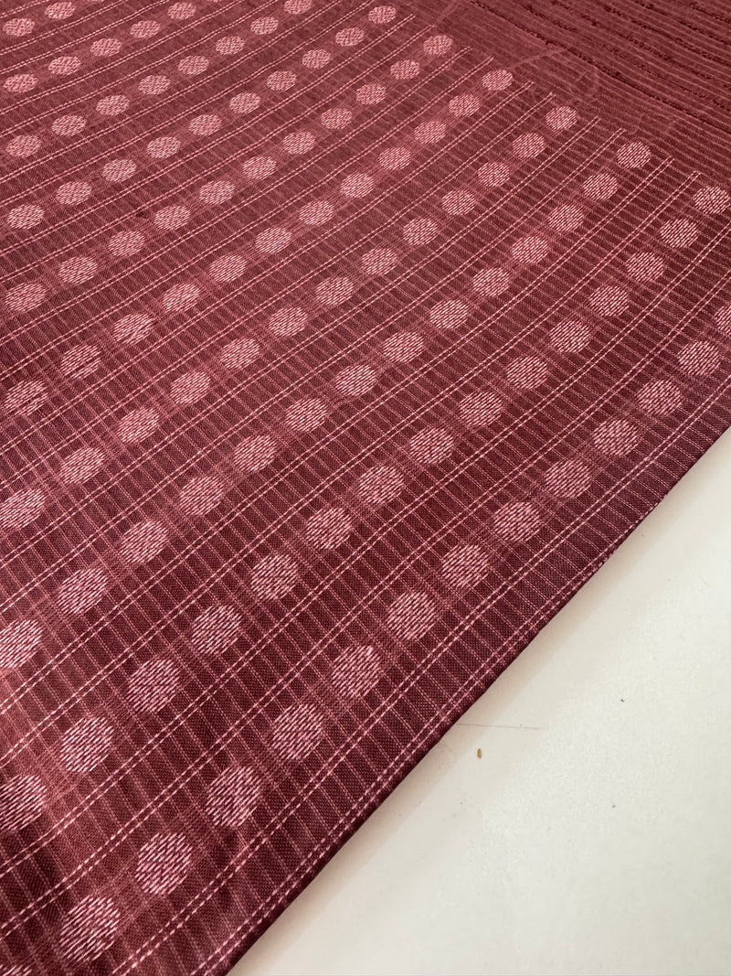 Bamboo tussar silk saree with thread work - MTSS456