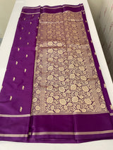 Soft Gachi silk saree with zari weaving MGH76