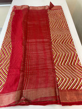 Semi chanderi saree  MCSC674