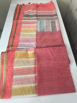 Digital printed semi Linen Saree MLS615- 31