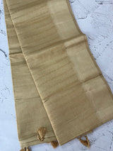 Soft silk saree with zari weaving  MSG6162 Chiku