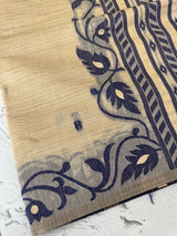 Jamdani silk Cotton Saree with thread weaving MSJ788