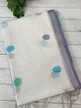 Bhagalpuri Semi tussar saree with polka dots MS780
