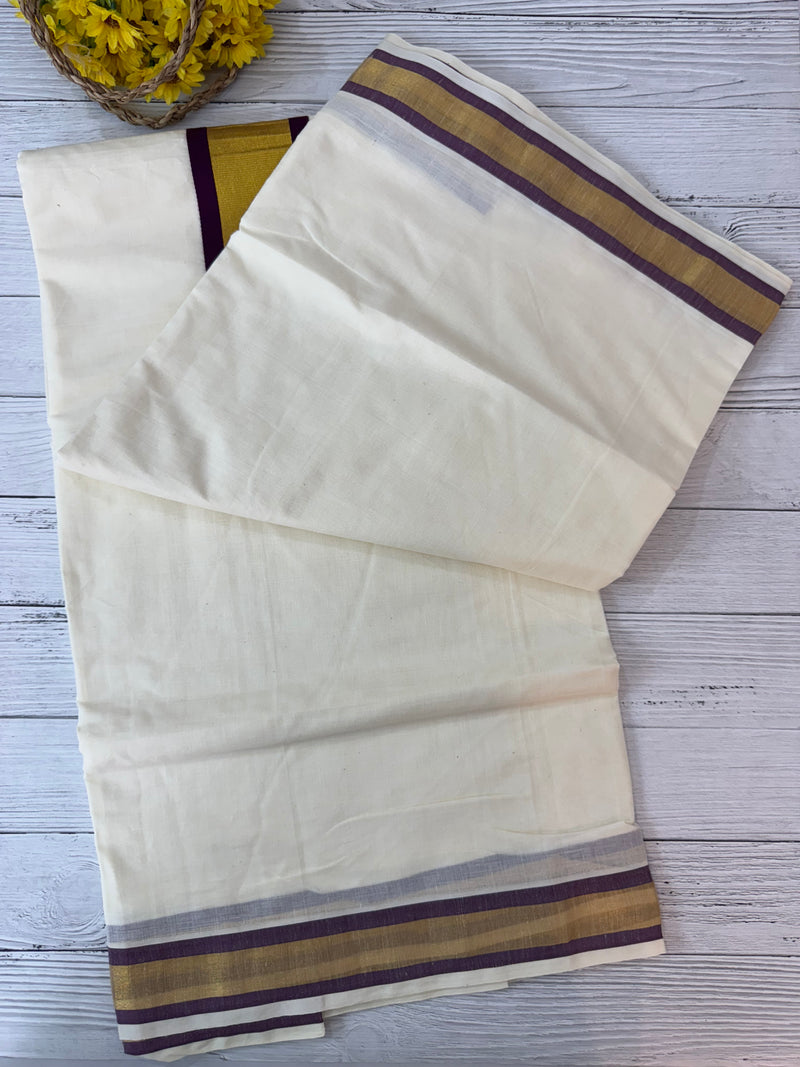 Kerala cotton saree