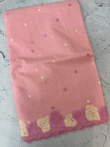 Kota checks saree with embroidery MSD543