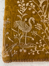 Silk organza saree with aari embroidery - MS14923