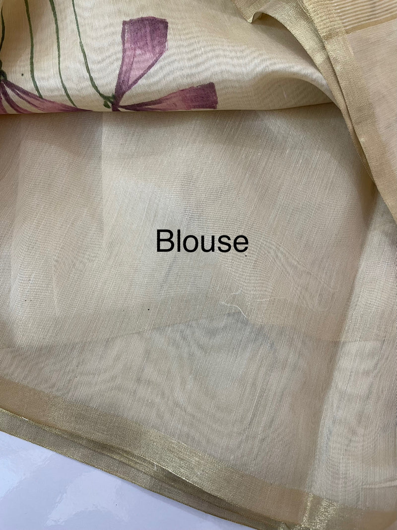 Soft Chanderi saree MS9899
