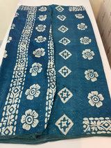 Semi soft silk saree with batik prints MSB555