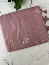 Fancy Chanderi silk saree with blouse MFC213