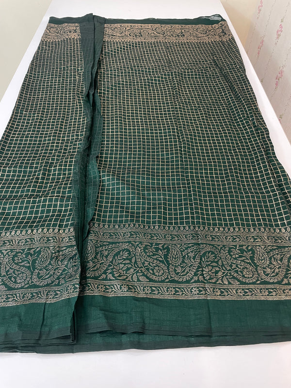 Chiffon saree with foil prints - MS7611