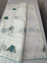Kota checks saree with embroidery MS7670