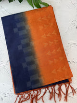 Bhagalpuri Semi tussar saree with contrast borders MST592