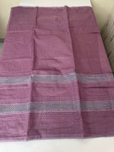 Supernet saree with crochet work and lace border MCJ5433 DuskyOnion