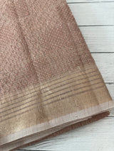 NetKota thread work saree MS2287- DuskyPeach