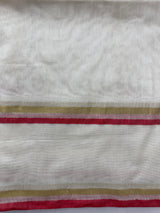 Onam special Semi chanderi silk saree with blouse- MSF567 (10)