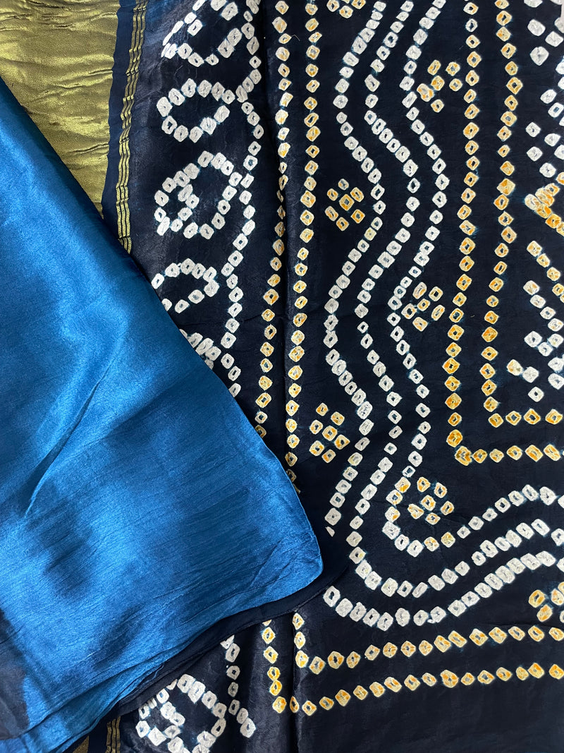 Pure Bandhani Modal Silk Saree MAMS506