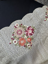 Soft kota silk saree with embroidery MSS678