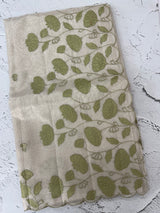 Tissue silk saree with applique work  MSH105