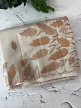 Tissue silk saree with applique work  MSH105