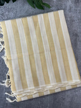 Borderless Kerala mul cotton saree