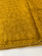 Soft kota checks saree with embroidery SDJCS21