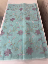 Netkota embriodery saree MS1496 Blue