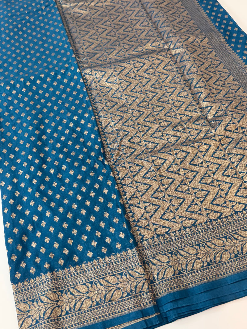Banarasi viscose Georgette saree MKGS612