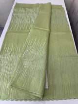 Semi tussar saree with thread work MTS490