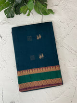 Kanchi Silk cotton saree with zari weaving - MSK897
