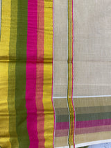 Kerala Golden tissue saree