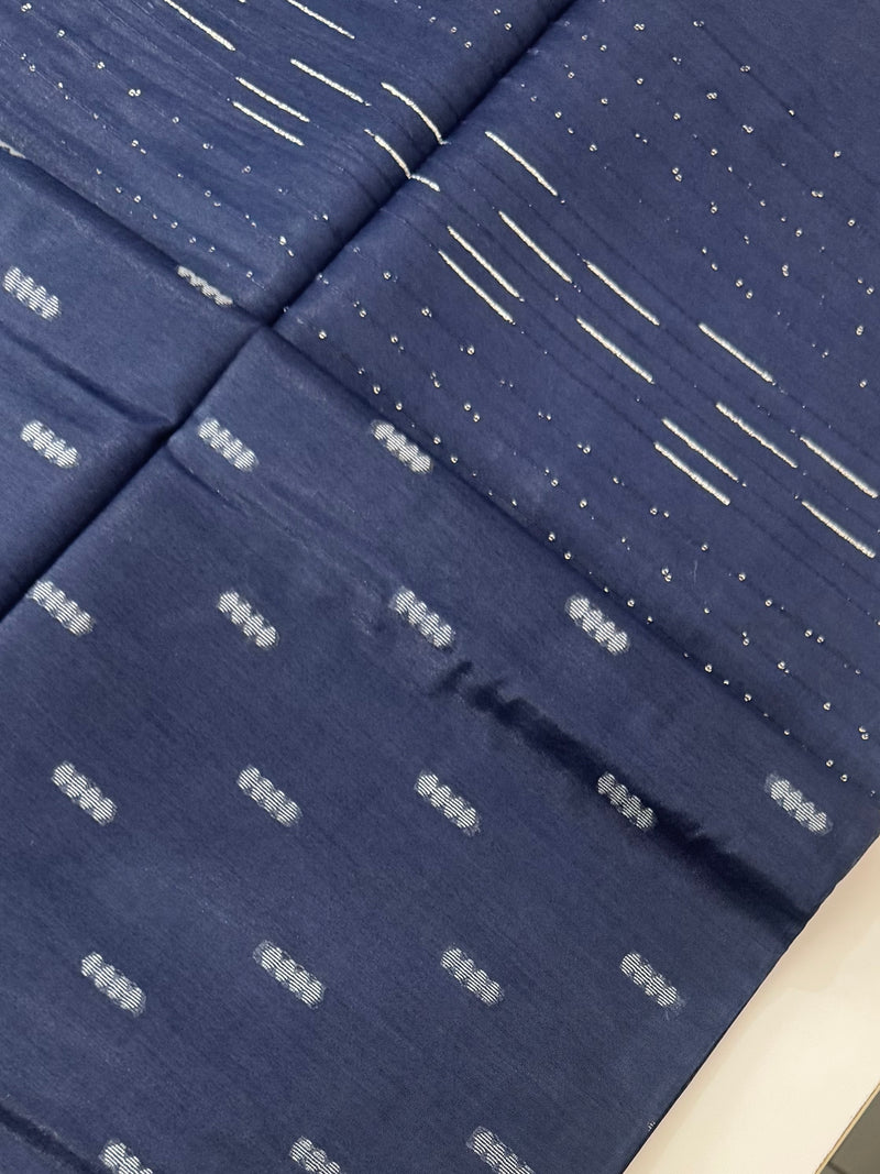 Semi tussar saree MS871