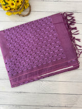Pure desi tussar silk saree with cutwork - MTSS667