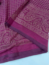 Chiffon saree with foil prints - MS7611