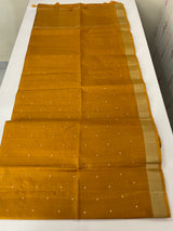Tussar mix Semi silk saree with small buttas MSS8930