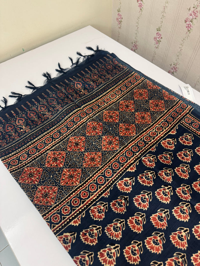 Printed soft crepe silk sarees MS5432