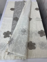 Soft Kota Chanderi saree with applique work MCH689