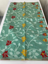 Jamdani silk Cotton Saree with thread work  MSJ787