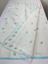 NetkKota saree with embroidery MS6868