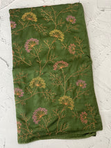 Vichithra soft silk saree with embroidery MSV675