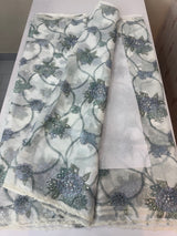 Handworked chiffon Organza saree MCS4534