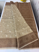 Embroidered Designer Tissue silk saree MS8933