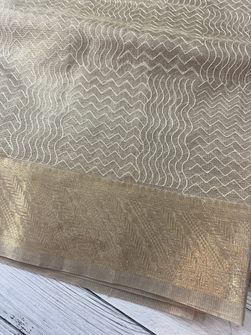 Tissue silk saree MTTS65